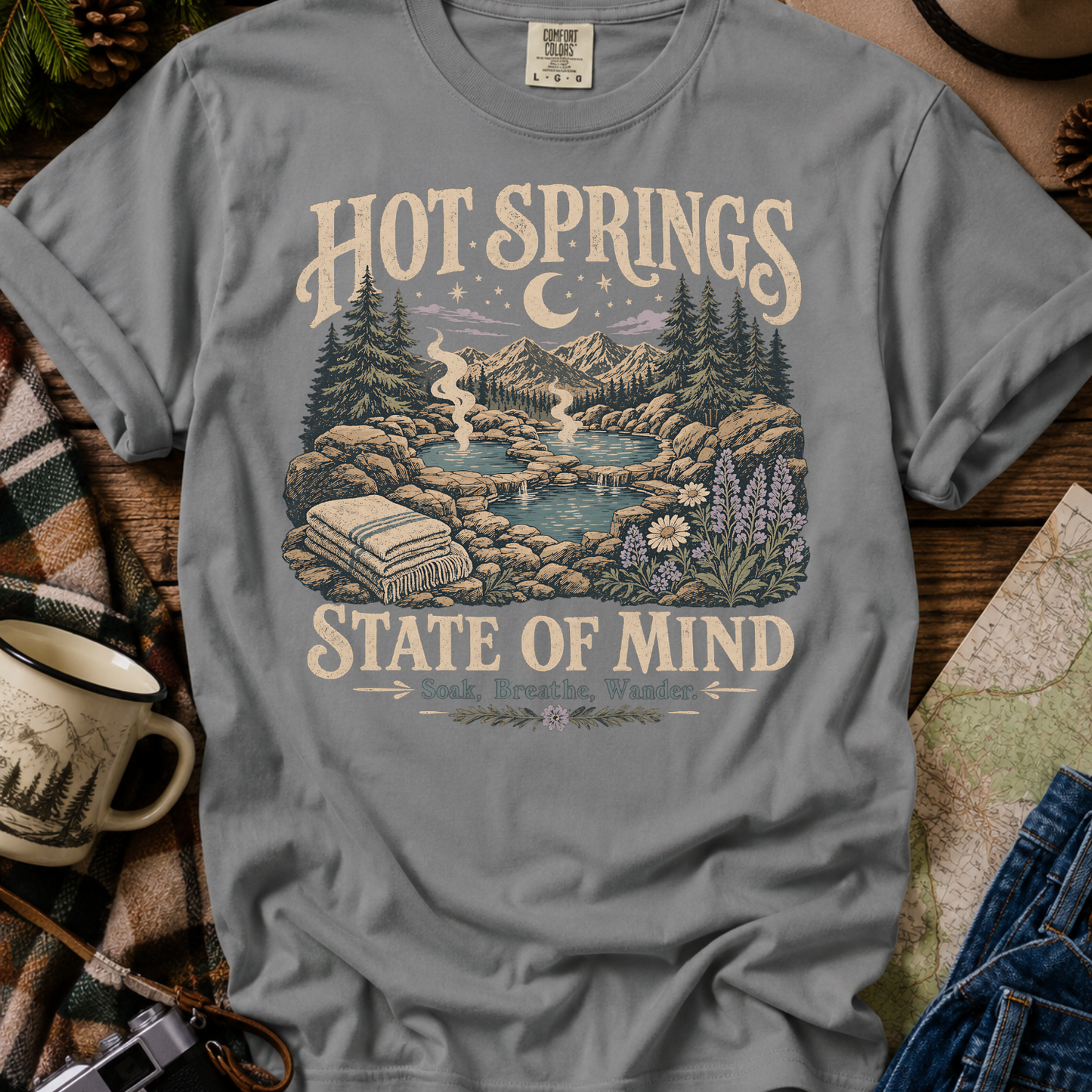 Hot Springs State of Mind T-Shirt