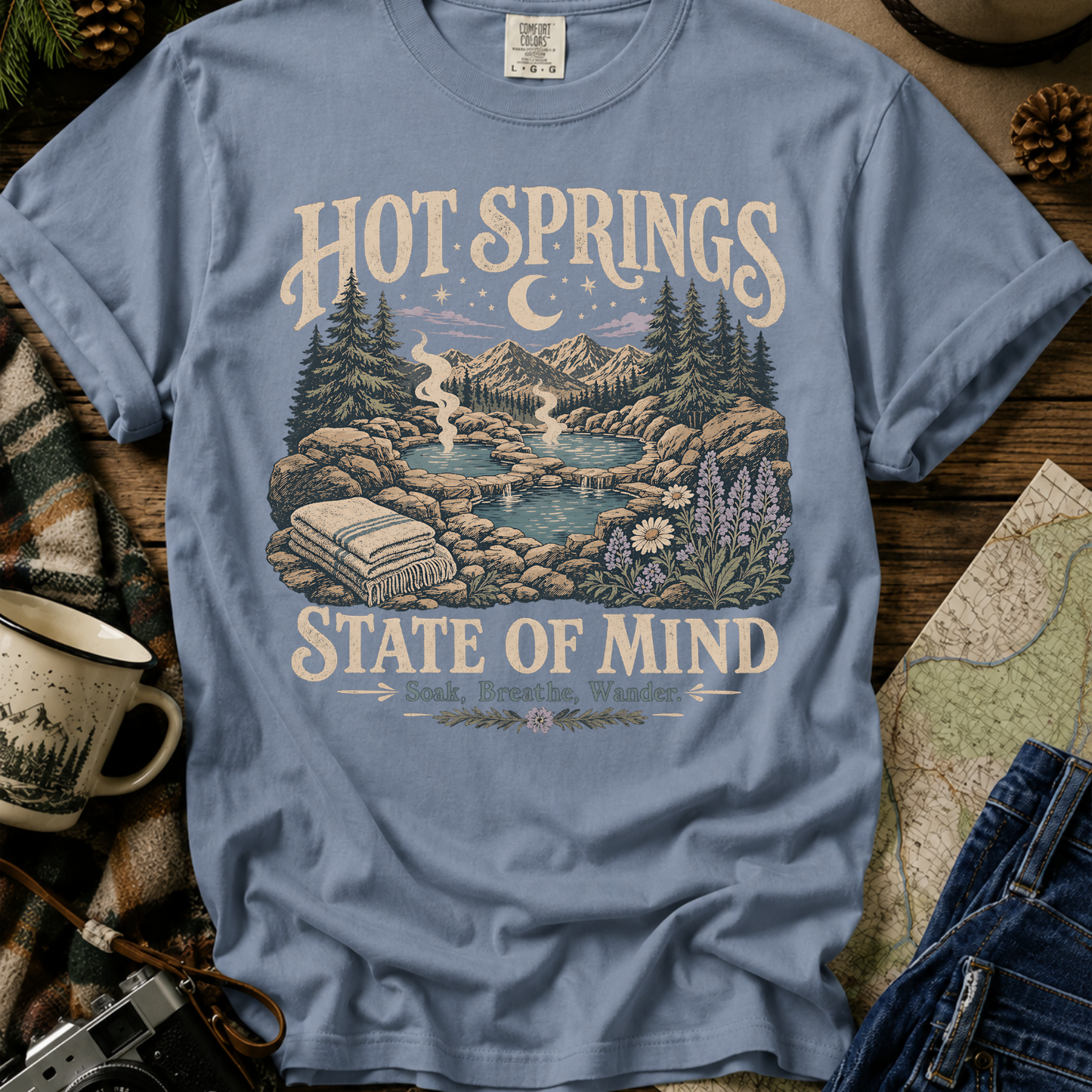 Hot Springs State of Mind T-Shirt