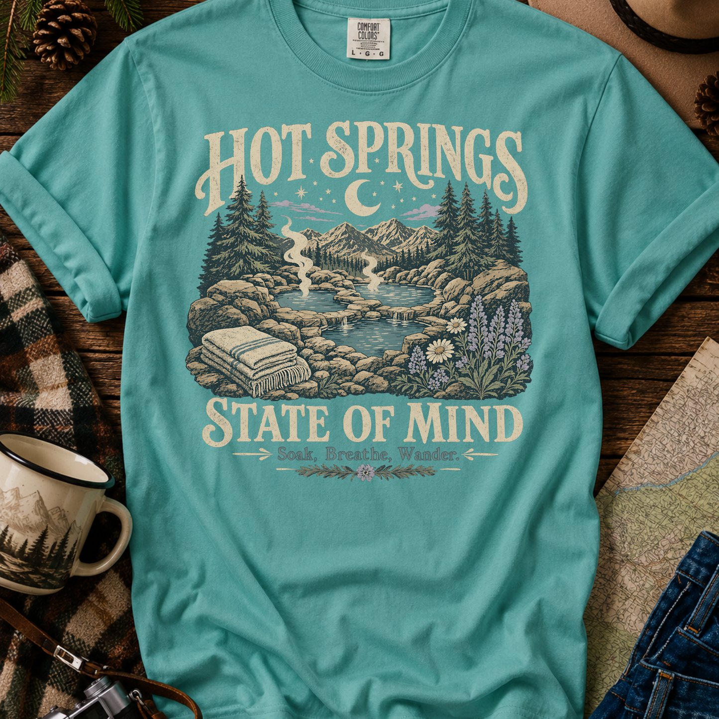 Hot Springs State of Mind T-Shirt
