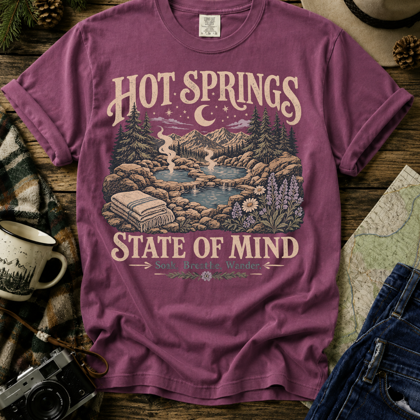 Hot Springs State of Mind T-Shirt