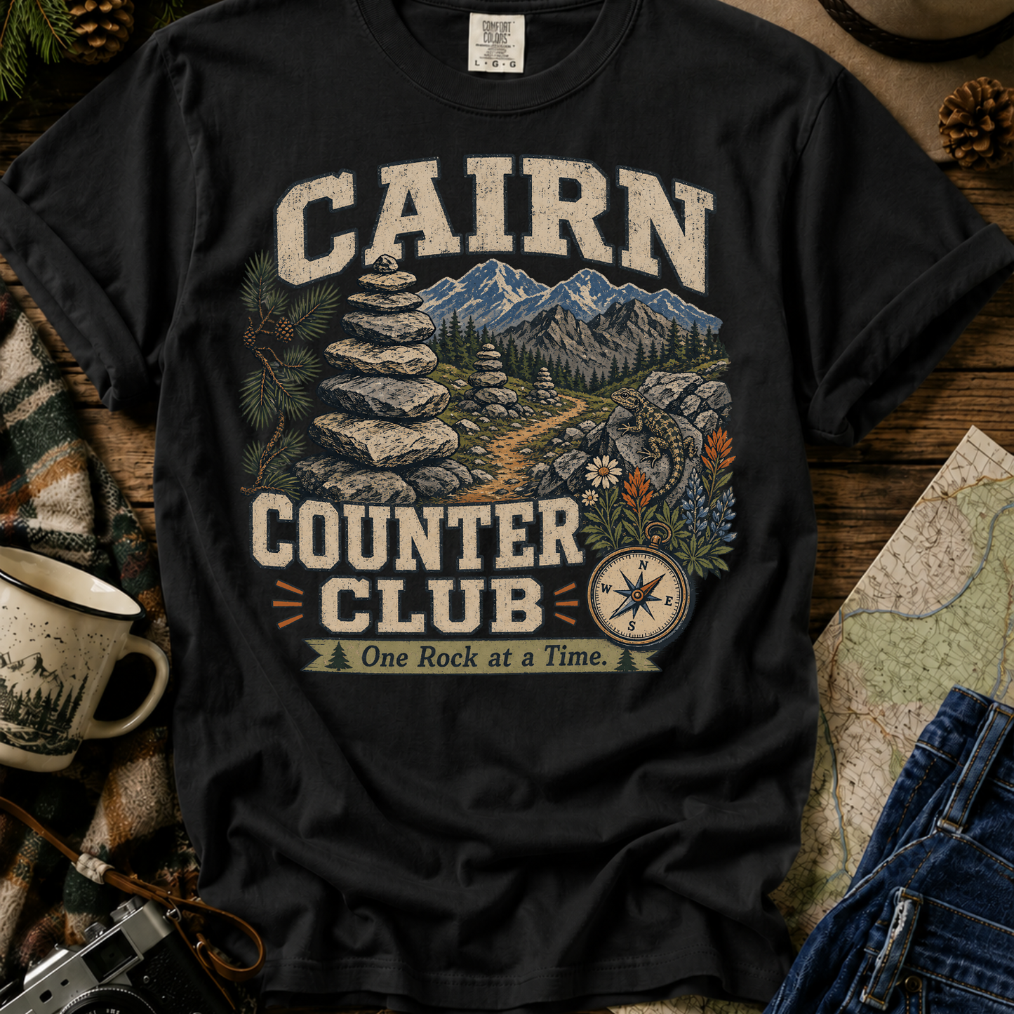 Cairn Counter Club T‑Shirt