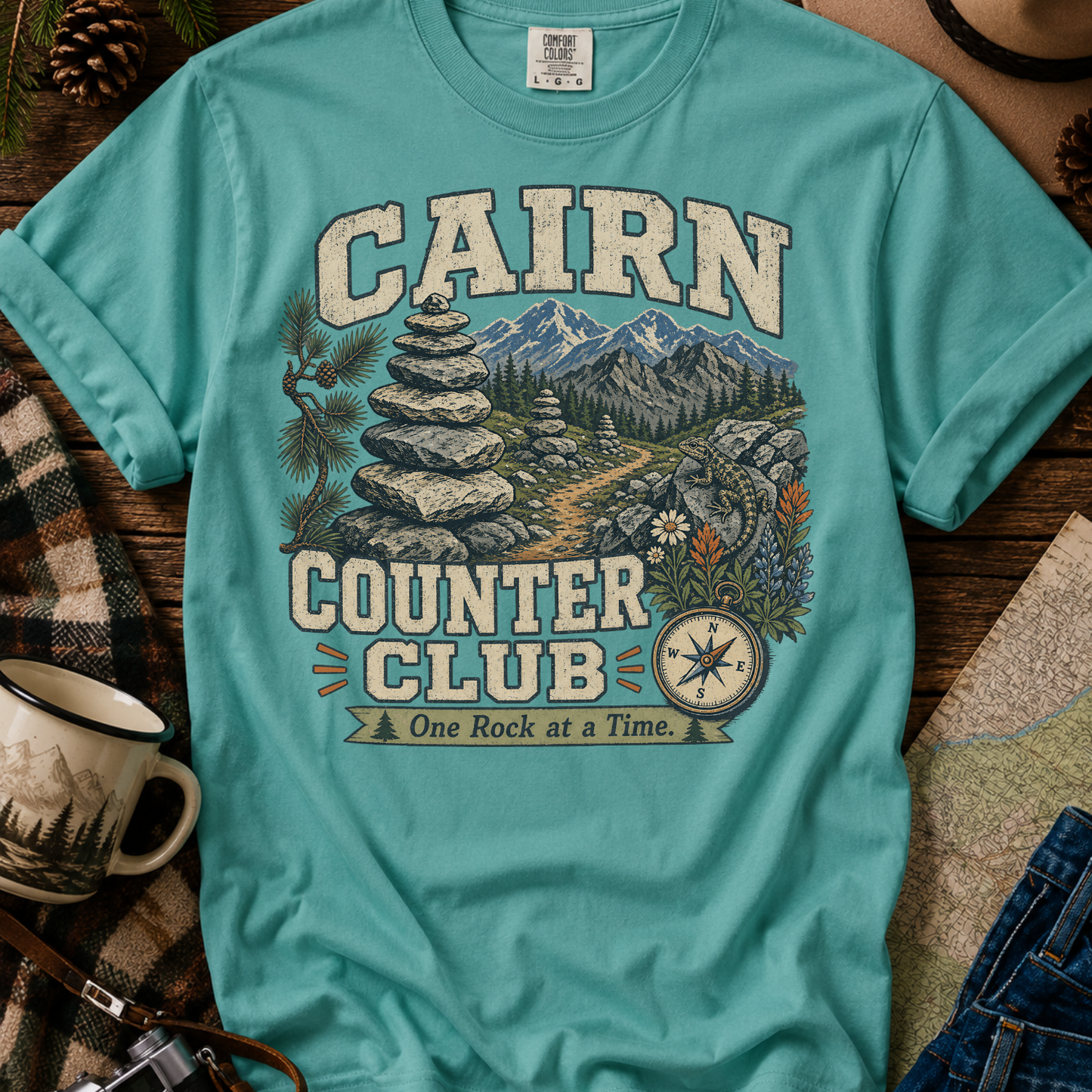Cairn Counter Club T‑Shirt