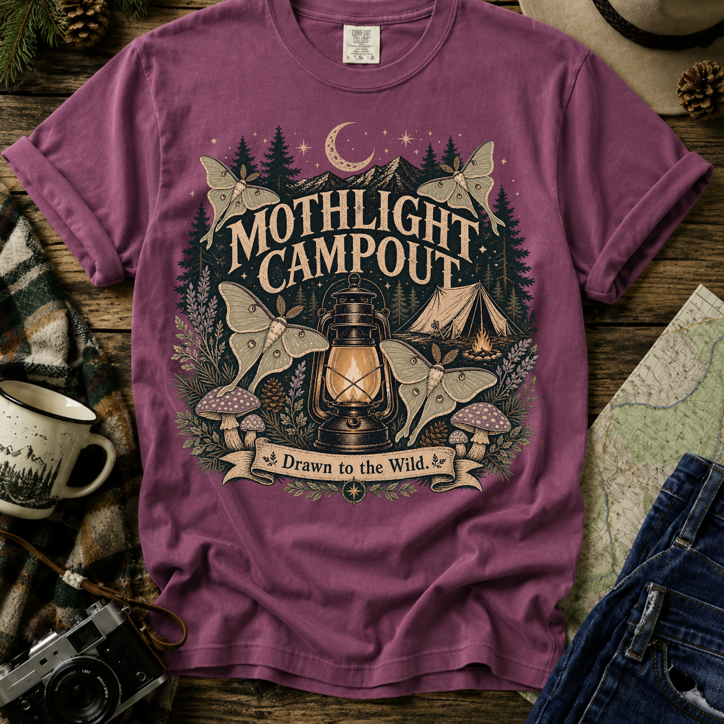 Mothlight Campout T-Shirt