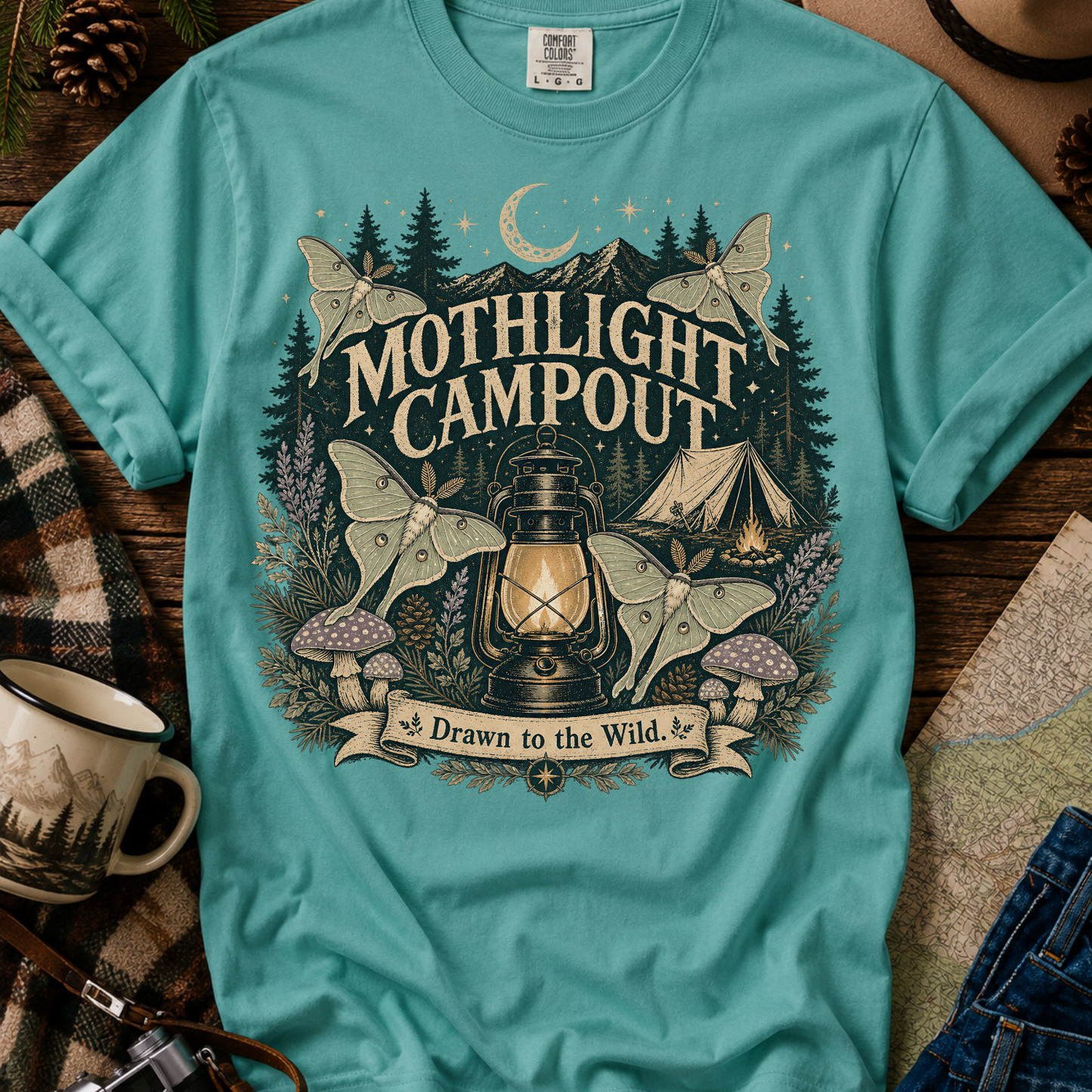 Mothlight Campout T-Shirt